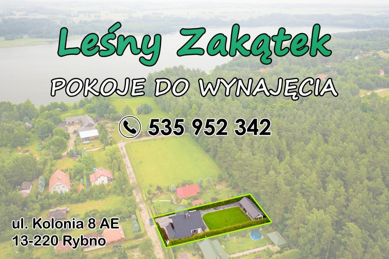 Lesny Zakatek Villa Rybno  Bagian luar foto